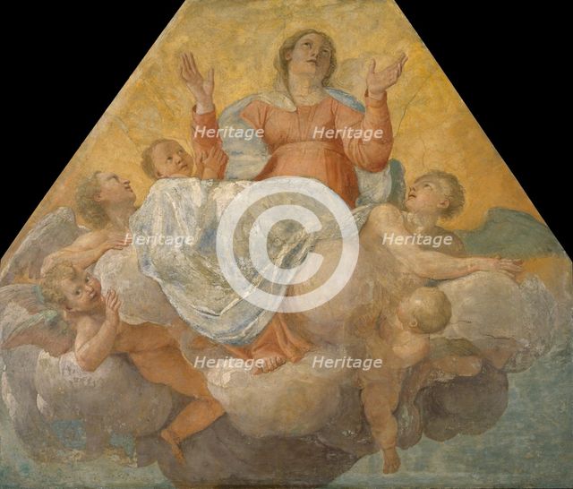 The Assumption of the Virgin, 1604-1607. Artist: Carracci, Annibale (1560-1609)