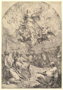 The Assumption of the Virgin, 1683. Creator: Michael Lucas Leopold Willmann