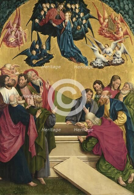 The Assumption of the Virgin, unknown date. Creator: Johann Koerbecke.