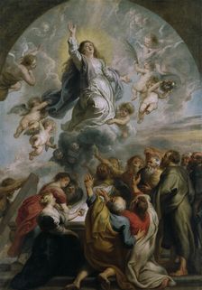 The Assumption of the Virgin. Artist: Rubens, Pieter Paul (1577-1640)