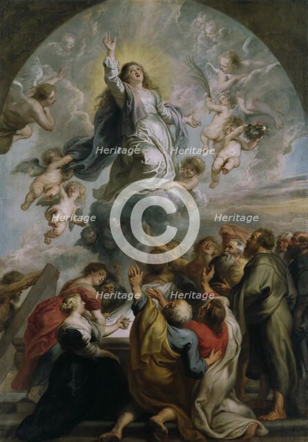 The Assumption of the Virgin. Artist: Rubens, Pieter Paul (1577-1640)