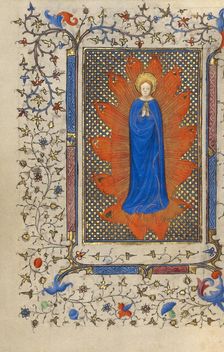 The Assumption of the Virgin; Book of Hours, about 1410. Creator: Unknown