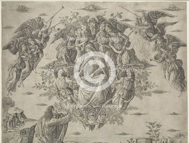 The Assumption of the Virgin, c. 1495. Creator: Francesco Rosselli (Italian, 1448-before 1513).