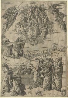 The Assumption of the Virgin, c. 1495. Creator: Francesco Rosselli (Italian, 1448-before 1513)