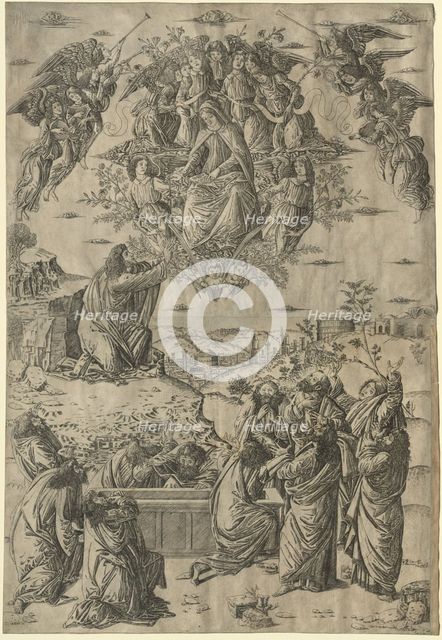 The Assumption of the Virgin, c. 1495. Creator: Francesco Rosselli (Italian, 1448-before 1513).