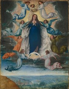 The Assumption of the Virgin, c. 1500. Creator: Michael Sittow