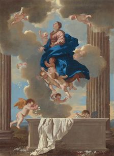 The Assumption of the Virgin, c. 1630/1632. Creator: Nicolas Poussin