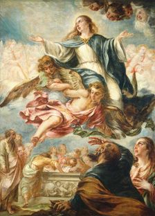 The Assumption of the Virgin, c. 1658/1660. Creator: Juan de Valdés Leal