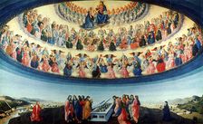The Assumption of the Virgin c1475-1476. Artist: Francesco Botticini