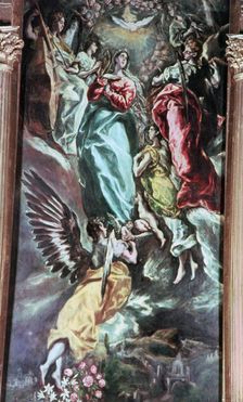 The Assumption of the Virgin c1613. Artist: El Greco