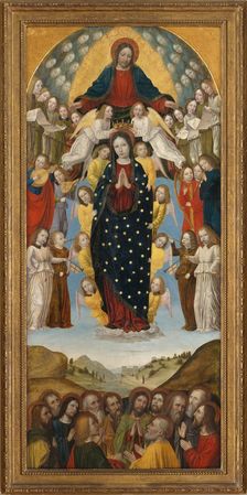 The Assumption of the Virgin. Creator: Ambrogio Bergognone
