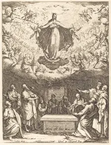 The Assumption of the Virgin. Creator: Jacques Callot