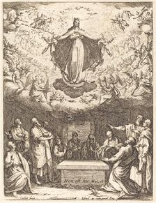 The Assumption of the Virgin. Creator: Jacques Callot