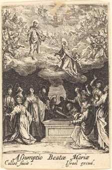 The Assumption of the Virgin, in or after 1630. Creator: Jacques Callot