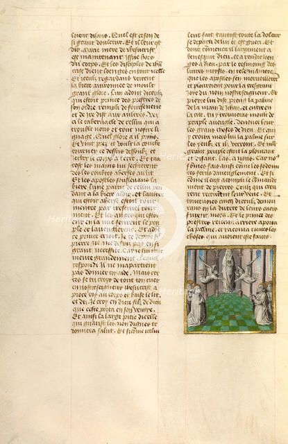 The Assumption of the Virgin; Miroir Historial, about 1475. Creator: Unknown.