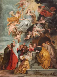 The Assumption of the Virgin, probably mid 1620s. Creator: Studio of Peter Paul Rubens