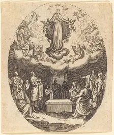 The Assumption with the Cherubin. Creator: Jacques Callot