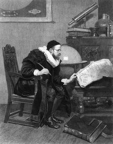 The Astrologer c19th century.Artist: J Demannez