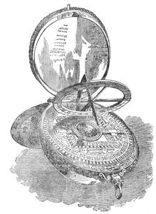 The Astrolabe of Sir Francis Drake, in Greenwich Hospital, 1856. Creator: Unknown