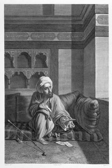 The Astronomer 1822. Artist: Etienne Frederic Lignon