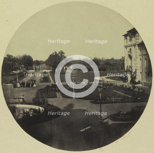 The Asylum at Vincennes, c. 1859. Creator: Charles Nègre (French, 1820-1880).