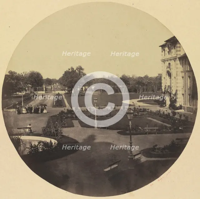The Asylum at Vincennes, c. 1859. Creator: Charles Nègre (French, 1820-1880).