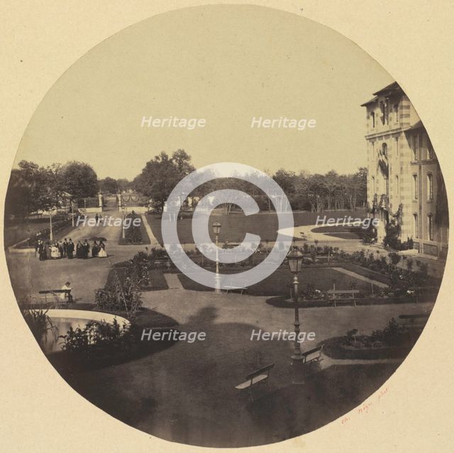 The Asylum at Vincennes, c. 1859. Creator: Charles Nègre (French, 1820-1880).