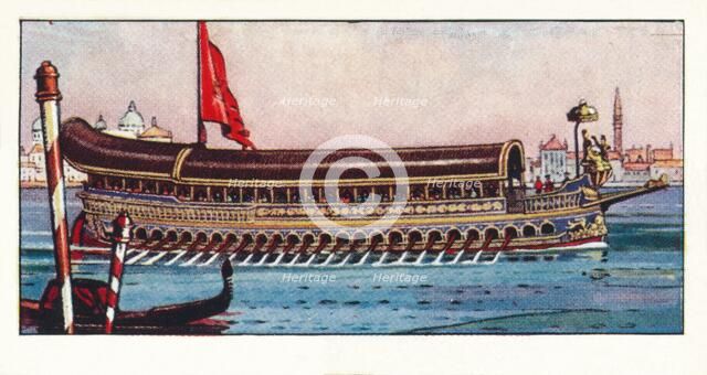 'The Bucentaur', 1937. Artist: Unknown.