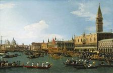 The Bucintoro, 1745. Creator: Canaletto