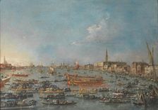 The Bucintoro Festival of Venice, 1780-1793. Creator: Francesco Guardi
