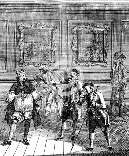 'The Buck Metamorphosed...', 1754.Artist: G Smith