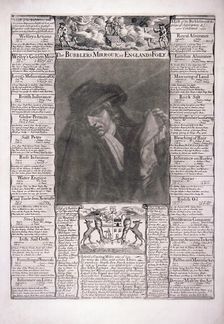 The Bubblers Mirrour, or England's Folly 1720. Artist: Anon