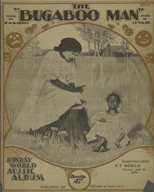 The "Bugaboo man", 1900. Creator: Krieghoff