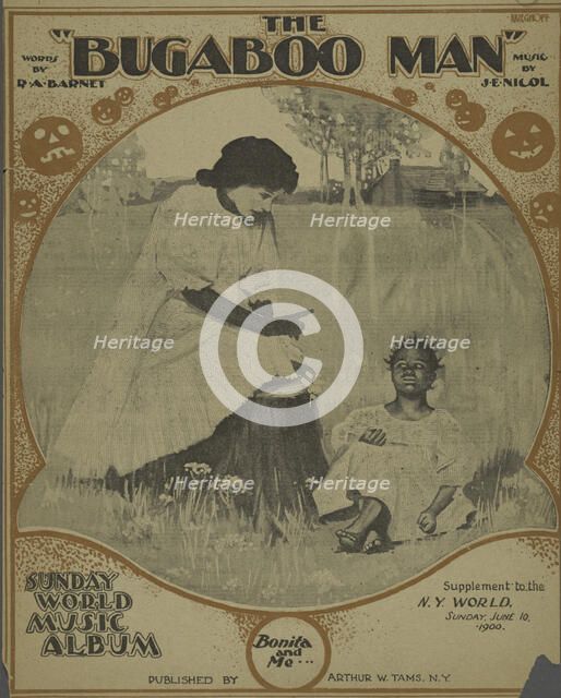 The "Bugaboo man", 1900. Creator: Krieghoff.