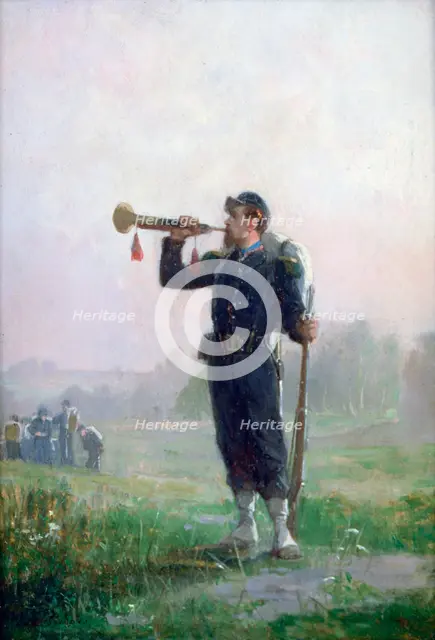 'The Bugle', c1846-1890. Artist: Paul Alexandre Protais