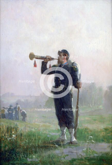 'The Bugle', c1846-1890. Artist: Paul Alexandre Protais