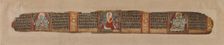 The Buddha distributes honey, from a Prajnaparamita manuscript, 12th century. Creator: Unknown