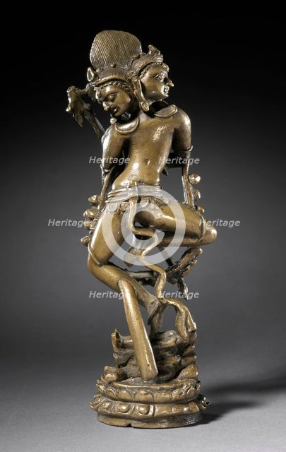 The Buddhist Deity Hevajra (image 2 of 2), c.late 11th-early 12th century. Creator: Unknown.