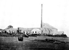 The Buffelsdoorn Mine: Battery-Buildings, 1895. Creator: A. Betton
