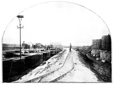 The Buffelsdoorn Mine: Cyanide Vats, 1895. Creator: A. Betton