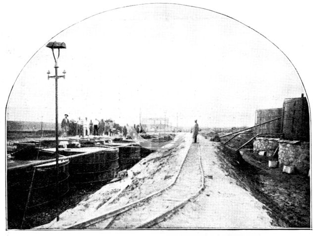 The Buffelsdoorn Mine: Cyanide Vats, 1895. Creator: A. Betton.