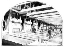 The Buffelsdoorn Mine: the Battery-Room, 1895. Creator: A. Betton