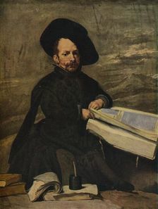 The Buffoon with books c1644 (1939). Artist: Diego Velasquez