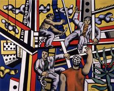 The Builders 1951. Creator: Fernand Leger