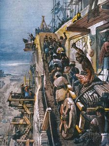 The Building of Babel 1890. Creator: Unknown