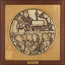 The Building of the Temple, 1863. Creator: Sir Edward Coley Burne-Jones