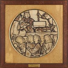 The Building of the Temple, 1863. Creator: Sir Edward Coley Burne-Jones