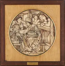 The Building of the Ark, 1863. Creator: Sir Edward Coley Burne-Jones