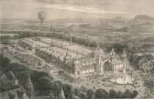 The Building For The International Industrial Exhibition at Edinburgh 1886. Creator: Unknown