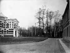 The buildings of the Chemistry Department (left) and the Physiology Department (right)..., 1904. Creator: Unknown